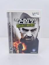 Tom Clancy's Splinter Cell: Double Agent (Wii, 2006) Complete W/ Manual
