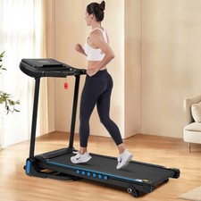 Incline Home Treadmill: 3.0HP, 350lbs, Auto-Folding, 10MPH, USB-C, Bluetooth