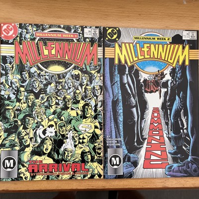Millennium 1987 DC Comics Issues #1-8 Set Crossover Series