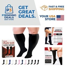 Men  s  Women  s Plus Size Compression Socks - Support for Active Lifestyles
