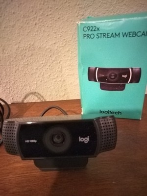 Webcam Logitech C922x Pro Stream Webcam Full 1080p HD Camera Black