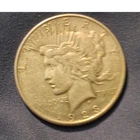 Nice coin. 1923S Peace Dollar $1.   Circulated 0.9 Fineness