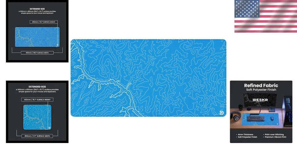 Ultra Large Gamer Mousepad - 5mm Thick - Image 2 of 4