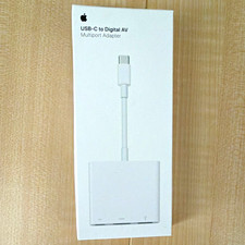 Apple USB-C to Digital AV Multiport Adapter HDMI USB-A USB-C White