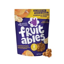 Fruitables Baked Dog Treats Healthy Pumpkin Treat for Dogs, Low Calorie
