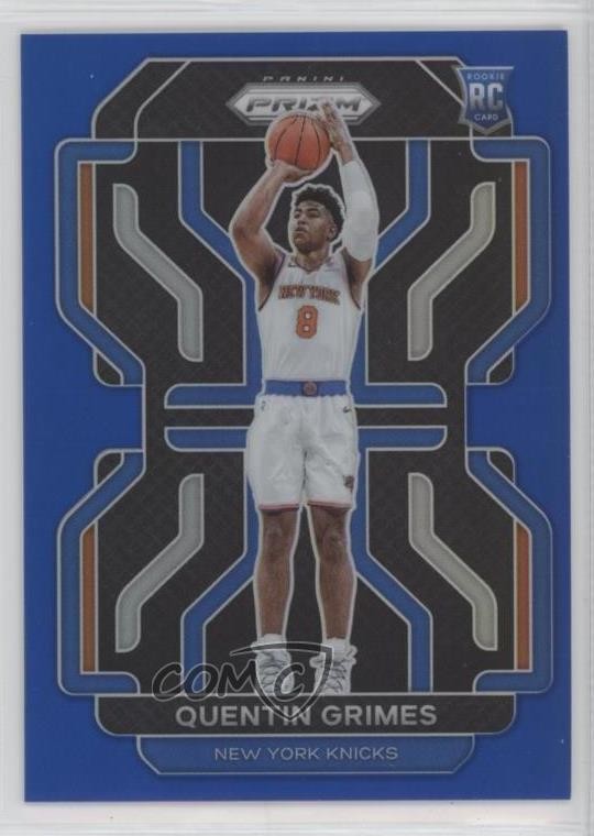 2021-22 Panini Prizm Blue Prizm 84/199 Quentin Grimes #285 4n2