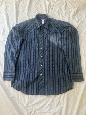 Patagonia Rhythm Western Pearl Snap Men s Xl