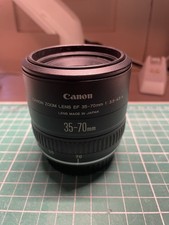 Canon EF 35-70mm f/3.5-4.5 A Zoom Lens.