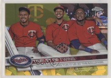 2017 Topps Chrome Sapphire Edition Gold Refractor 4/5 Checklist Byron Buxton s3g
