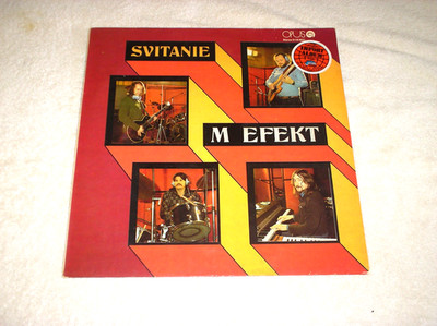 M Efekt LP Svitanie '77 Czechoslovak OPUS Prog Jazz Rock Blue Effect US Seller