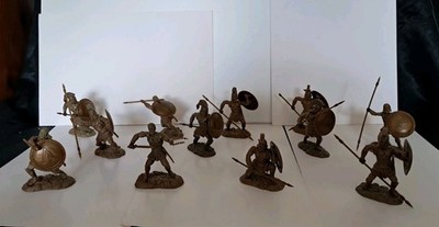 Conte Spartan Warriors x 12 Stück unbemalt.  No Box