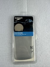 Speedo Silicone Long Hair Swim Cap Black