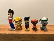 PAW PATROL 1.5” Micro Mini Figure Lot Of 5 Ryder Rubble Marshall Zumba Rocky