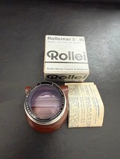 Rolleiflex Rolleinar 3 Bay III Close Up Lens, Case, boxed, 98.5 MINT