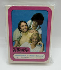 1978 Three's Company Vintage Card/Sticker Sealed Set