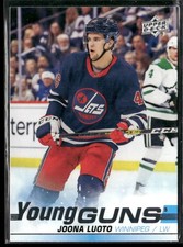 2019-20 Upper Deck #487 Joona Luoto Winnipeg Jets Young Guns Hockey Card