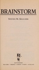 Brainstorm Mass Market Paperbound Steven M. Krauzer