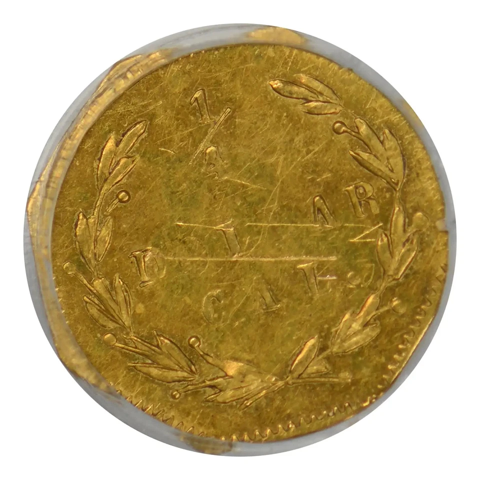 1871 Liberty Head California oro fraccional 1/4 dólar graduación profesional detalles AU BG-768 Foto 2 de 4