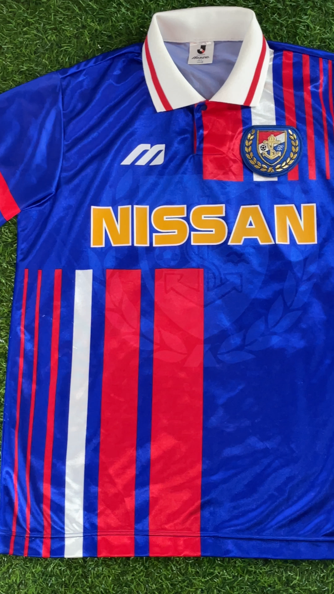 Yokohama F Marinos 1995 1996 Official Home Jersey Shirt Kit - JPN