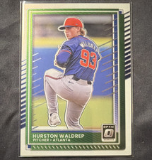 Panini 2025 Donruss Optic Hurston Waldrep Rookie #58 Atlanta Braves Baseball