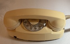 Vintage Princess Telephone Western Electric Bell System Rotary Phone Untested