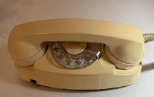 Vintage Princess Telephone Western Electric Bell System Rotary Phone Untested