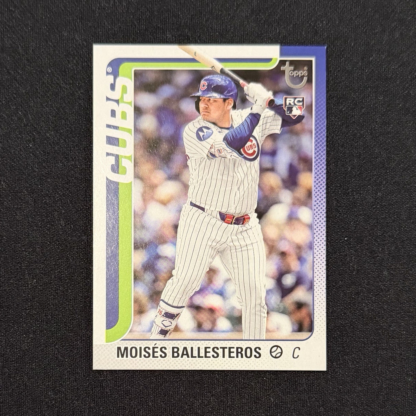 2025 Topps Update Moises Ballesteros Vintage Stock Rookie RC #US262 /99 Cubs