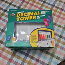 Learning Resources Deluxe Decimal Tower Activity Set - L K  AWESOME FOR KIDS 