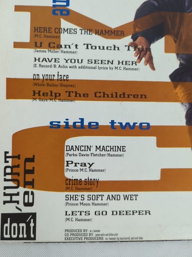 MC Hammer - Please Hammer Dont Hurt Em Vinyl LP Record - Picture 7 of 9