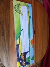 Preschool Pete the Cat 36 Count School Classroom 11.5 inch Name Tags New