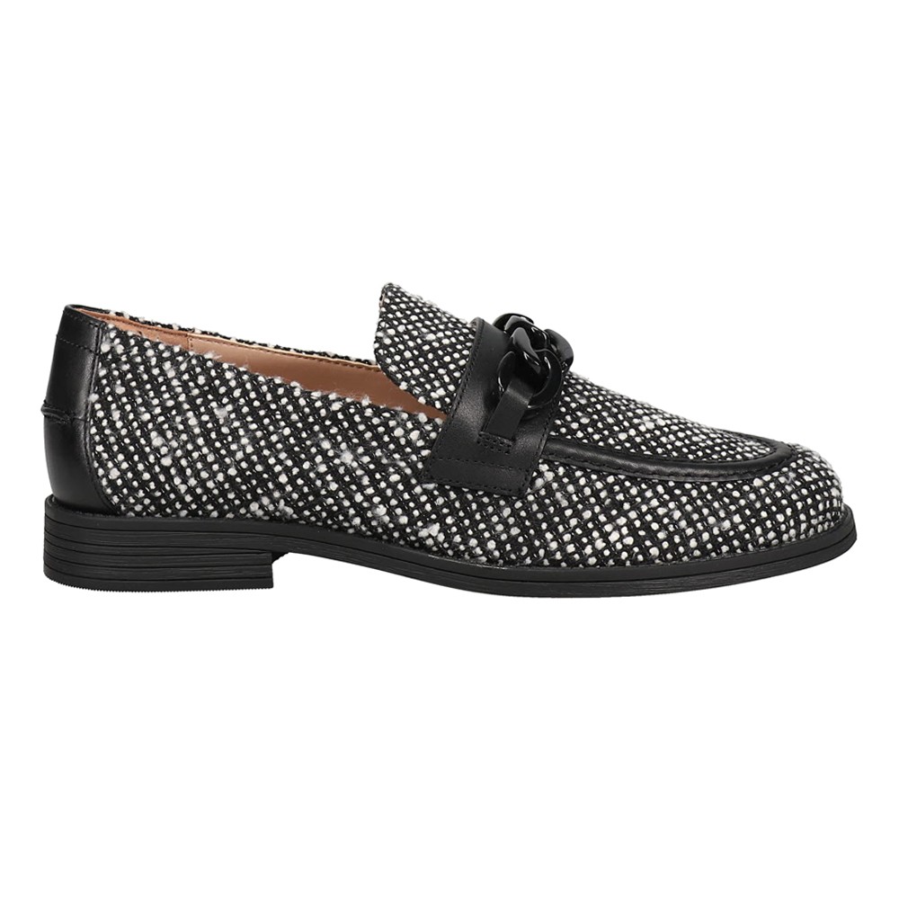 Cole Haan Stassi Chain Loafers Womens Black Flats Casual W29229