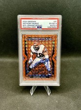 POP 1! 2024 Panini Obsidian 🔥 Anthony Munoz #41 Orange /24 💎 PSA 9 Auto 🔥 HOF