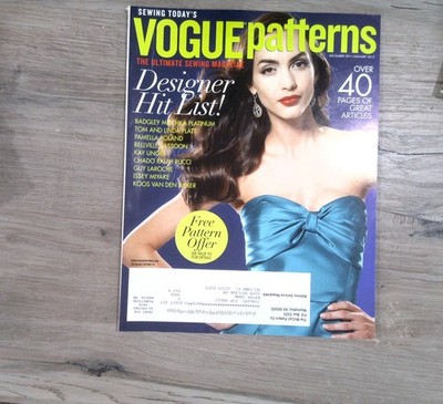 VOGUE patterns DEC 2011/JAN 2012 Designer Hit List Sewing Magazine Fashion