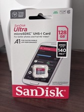 SanDisk 128GB micro SD SDXC Card 140MB/s Ultra 128G UHS-1 A1