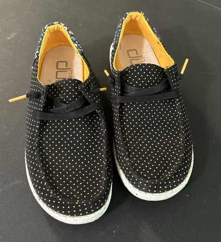 Women Hey Dude Wendy Funk Floral Dot Slip On Casual Shoes, Size 7, Pre-Owned - Picture 2 of 19