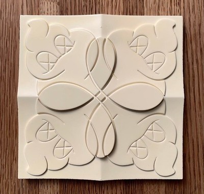 KAWS Tile OriginalFake 2006 Signed Novelty Opening reception gift