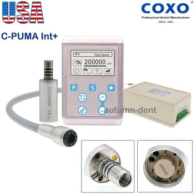US COXO Dental Electric Motor C PUMA INT+ LED Handpiece Brushless Built-in NSK