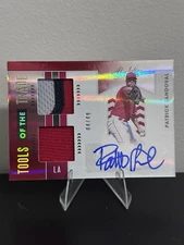 2020 Panini Absolute-Tools of the Trade Patrick Sandoval #TOT2-PS Red /49 AU, RC