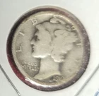 1919-P Silver Mercury Dime *CIRCULATED CONDITION* 90% SILVER