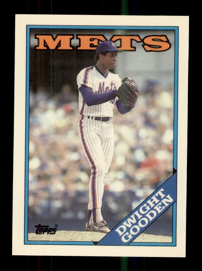 1988 Topps - Dwight Gooden #480 Tiffany Collector's Edition 