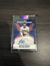 Topps Series 2 - Postseason Performance Autographs Jackson Merrill Orange 15/25 