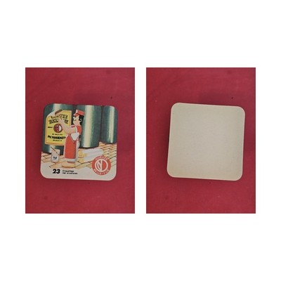Gueuze Belle-Vue 23 Het Label Brewery Beer Mat Beer