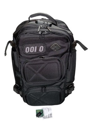 OONO Backpack V2 20L-35L Black Travel-Gym-Work-Outdoors Bag 20+ Compartments NEW