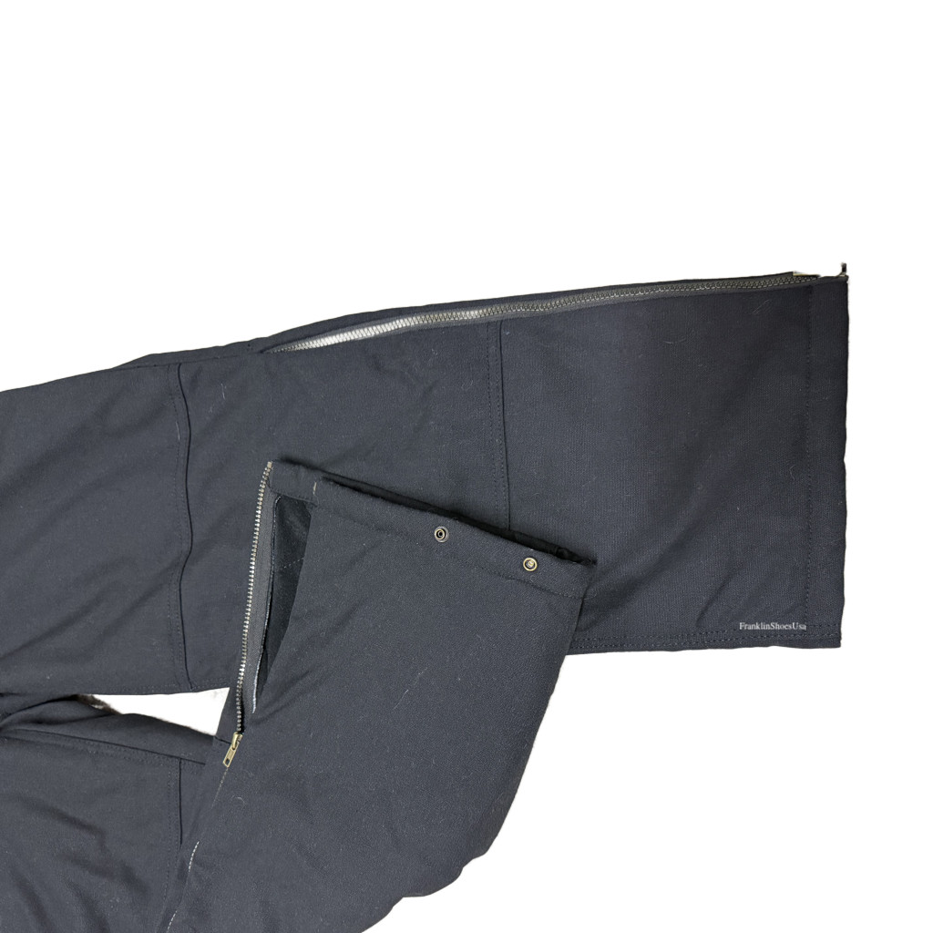 Men's Insulated Coverall with Full Body Protection and Multiple Pocket BLACK