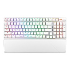 ASUS ROG Strix Scope II 96 Wireless Mechanical Gaming Storm Clicky, White