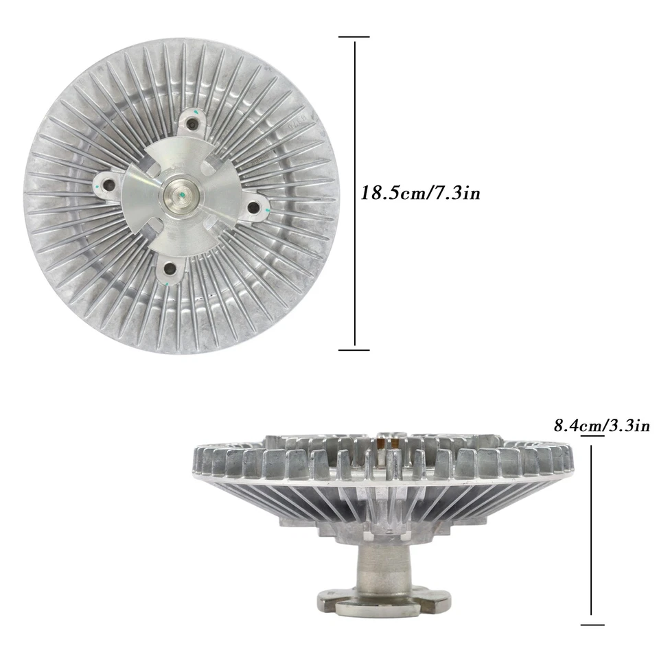 Муфта вентилятора охлаждения E2UZ8A616B для Chevrolet C20 C10 1975-1986 Caprice 1975-1996 - Изображение 2 из 4