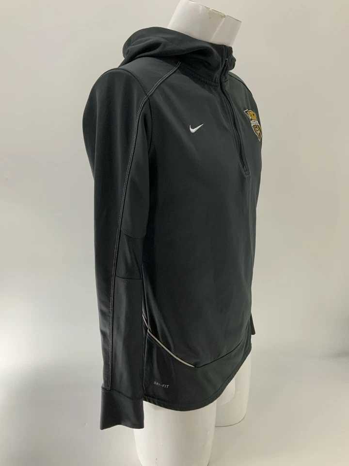 Pullover con capucha y cremallera Nike de fútbol de los Tigres de Missouri para mujer M gris YGI W5-9 Foto 4 de 4