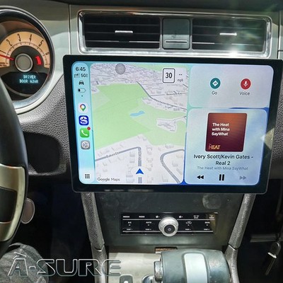 13.1'' Tesla Radio 8Core 4+64GB For Ford Mustang 2010-2014 Car Stereo Android 15