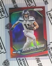🔥 🔥  2025 Super Bowl Winner Jaxon Smith Njigba Seattle Seahawks Pure Red Holo