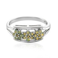 Indischer Alexandrit 0,25Ct Sterling Silber Ring